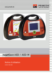 Mode d’emploi Primedic HeartSave AED Défibrillateur