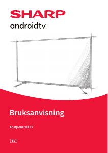 Bruksanvisning Sharp 32BI2EAF LED TV