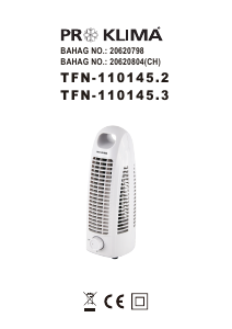 Manuale Proklima TFN-110145.2 Ventilatore