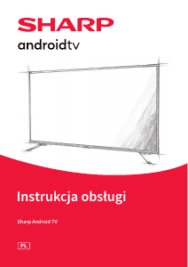 Instrukcja Sharp 43BI5EA Telewizor LED