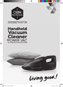 Käyttöohje OBH Nordica 7095 Power Vac Käsipölynimuri