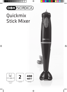 Manual OBH Nordica 6704 Quickmix Hand Blender