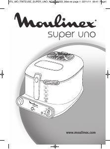 Посібник Moulinex AM302130 Super Uno Фритюрниця