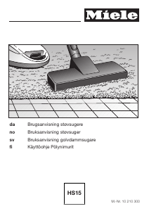 Bruksanvisning Miele Complete C3 Brilliant EcoLine - SGSH1 Dammsugare