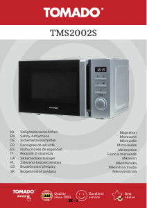 Manual Tomado TMS2002S Microwave