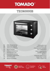 Handleiding Tomado TEO6000B Oven