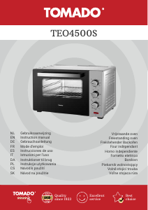 Bedienungsanleitung Tomado TEO4500S Backofen