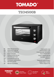 Manual Tomado TEO4500B Oven