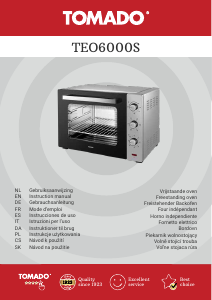 Manual Tomado TEO6000S Oven