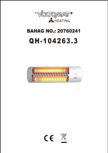 Használati útmutató Voltomat QH-104263.3 Hősugárzó