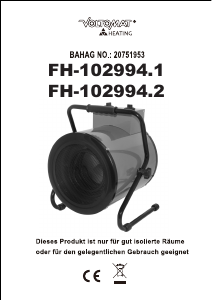 Handleiding Voltomat FH-102994.2 Kachel