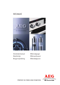 Brugsanvisning AEG-Electrolux MC2662E-W Mikroovn