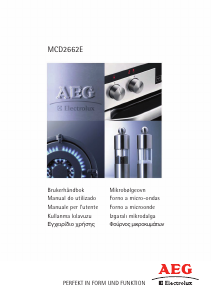 Bruksanvisning AEG-Electrolux MCD2662E-M Mikrobølgeovn