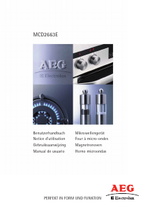 Handleiding AEG-Electrolux MCD2663E-M Magnetron