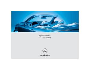 Handleiding Mercedes-Benz CLK 320 Cabriolet (2005)