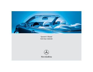 Manual Mercedes-Benz CLK 500 Cabriolet (2005)
