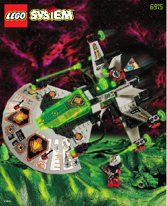 Bruksanvisning Lego set 6915 UFO Främmande rymdskepp