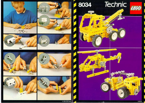 Manual de uso Lego set 8034 Technic Conjunto de construcción universal