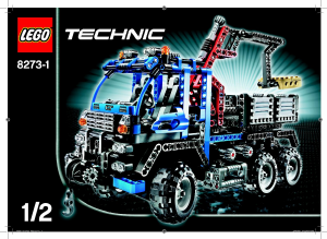 Manual de uso Lego set 8273 Technic Camión de carga