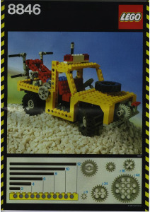 Bedienungsanleitung Lego set 8846 Technic Abschleppfahrzeug
