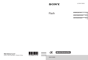 Bedienungsanleitung Sony HVL-F43AM Blitz