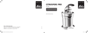 Handleiding Solis 845 Pro Citruspers