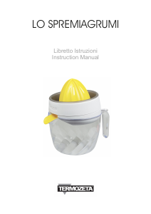 Manual Termozeta 405007 Citrus Juicer