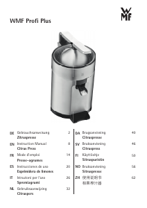 Manual de uso WMF Profi Plus Exprimidor de cítricos