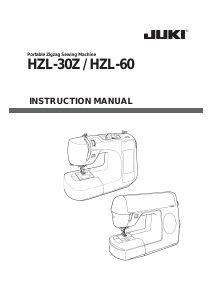 Handleiding Juki HZL-30Z Naaimachine