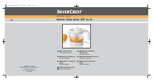 Használati útmutató SilverCrest SZP 25 A1 Citrusfacsaró