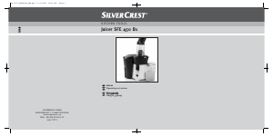 Εγχειρίδιο SilverCrest SFE 450 B1 Αποχυμωτής