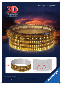 Manuale Ravensburger Colloseum Puzzle 3D