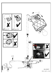 Manuale Eglo 39857 Lampada