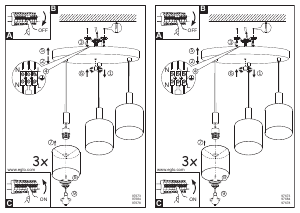 Mode d’emploi Eglo 97684 Lampe