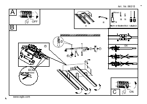 Manual Eglo 99315 Lampă