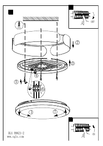 Kasutusjuhend Eglo 99621 Lamp