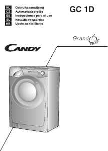 Manuál Candy GC 1D Pračka