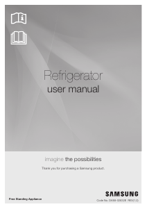 Handleiding Samsung RT29FAJEGWWA Koel-vries combinatie