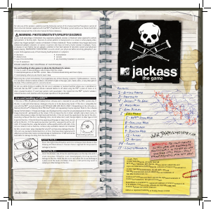 Manual Sony PSP Jackass - The Game