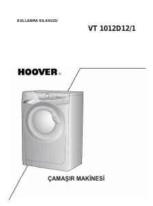 Kullanım kılavuzu Hoover VT 1012 D12/1 Çamaşır makinesi