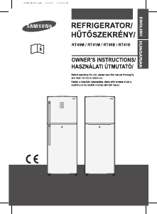 Návod Samsung RT45MCSM1 Chladnička s mrazničkou