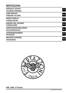 Manuale Bertazzoni FRZ605UBLPTT Congelatore