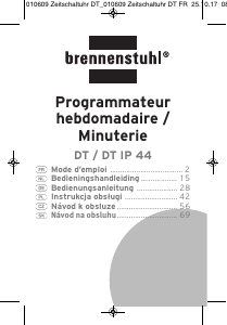 Manuál Brennenstuhl DT IP 44 Časový spínač