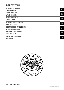 Handleiding Bertazzoni WC455BRX2T Wijnklimaatkast