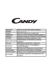 Návod Candy CBG625/1X/P Digestor