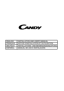 Handleiding Candy CTS9CEXWIFI Afzuigkap