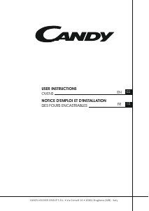 Mode d’emploi Candy FCTS896XK WIFI Four