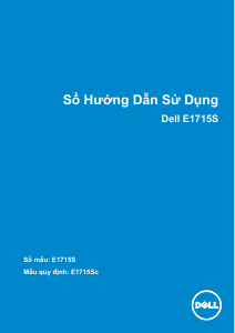 Hướng dẫn sử dụng Dell E1715S Màn hình LCD