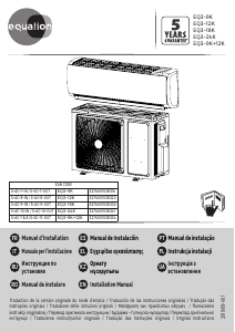 Manual Equation EQ3-12K Air Conditioner