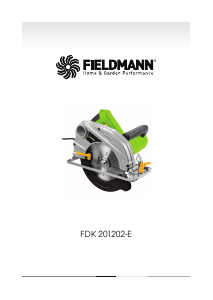 Manuál Fieldmann FDK 201202-E Kotoučová pila